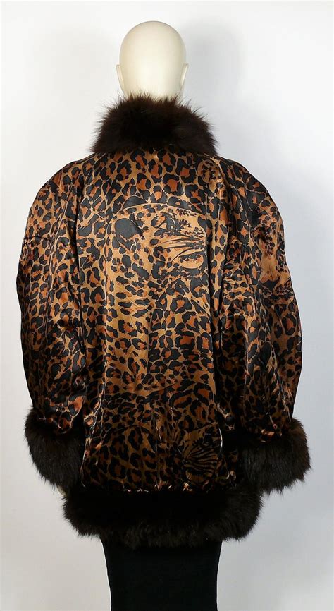 ysl leopard coat|YSL coat men.